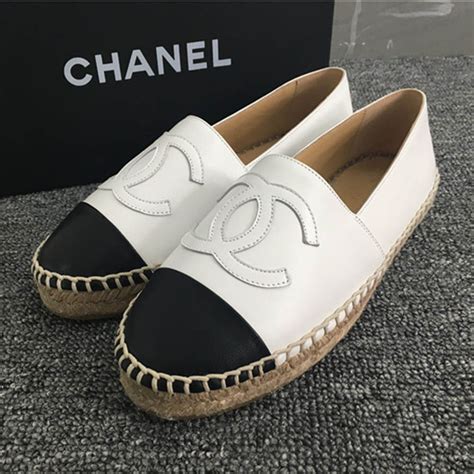 chanel peach and white slip in platform shoes|chanel shoes canada.